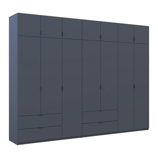 Комплект Лукас Графит 3+4 ДСП 315х50х240 Doros