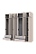 Комплект Лукас Кашемир 3+3 ДСП 255х50х240 Doros