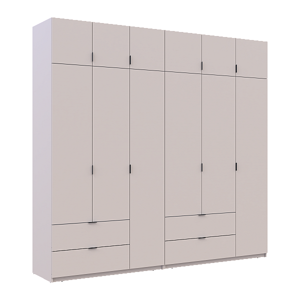 Комплект Лукас Кашемир 3+3 ДСП 255х50х240 Doros