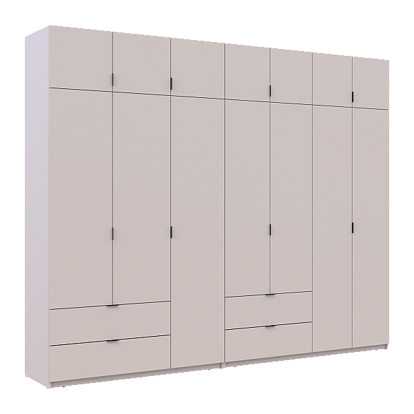 Комплект Лукас Кашемир 3+4 ДСП 295х50х240 Doros
