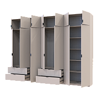 Комплект Лукас Кашемир 3+4 ДСП 315х50х240 Doros