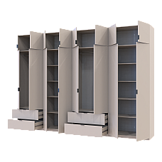 Комплект Лукас Кашемир 4+4 ДСП 340х50х240 Doros