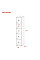 Шкаф для одежды Гелар Кашемир с Зеркалом 39х49.5х203.4 Doros