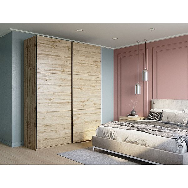 Шкаф купе G-Caiser Тахо 2 ДСП / 3 части 180х60х240 Doros
