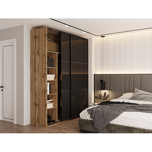 Шкаф купе G-Caiser Тахо 2 Стекла / 3 части 180х60х240 Doros