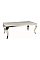 Журнальный столик PRINCE A CERAMIC белый CALACATTA/хром 120*60 PRINCEACBCH120 Signal