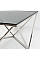 Журнальный стол Silver A Silver A 80х80 Дымчатый / Серебряный SILVERASC Signal