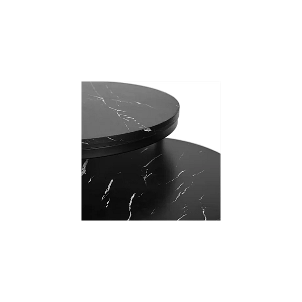 Журнальный столик AMARO черный (эффект мрамора)/черный (к-кт) AMAROCC Signal