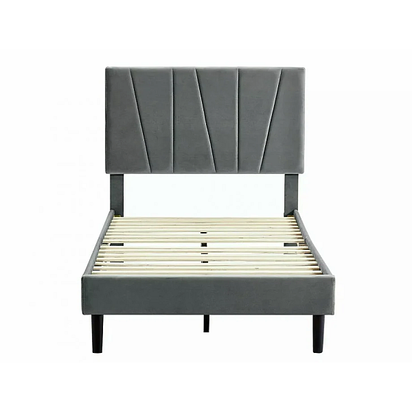 Односпальная кровать SAVANA VELVET 90X200 Серый TAP.192 SAVANAV90SZ Signal