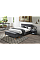 Двуспальная кровать Azurro Velvet 160X200 Серый AZURROV160SZD Signal