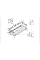 Односпальная кровать Birma 90X200 Белый BIRMAB Signal