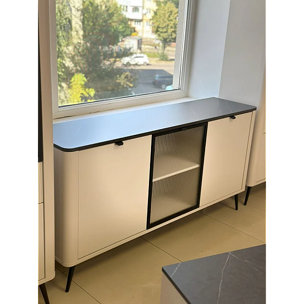 Комод MARLY REG 7 160х82х40 кашемир / серый Jurek