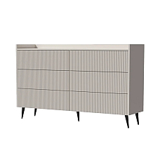 Комод ADEMO REG 3 150х92х41 кашемир / кашемир Jurek
