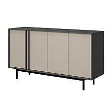 Комод ALSY REG 6 163х87х43 антрацит / бежевый Jurek