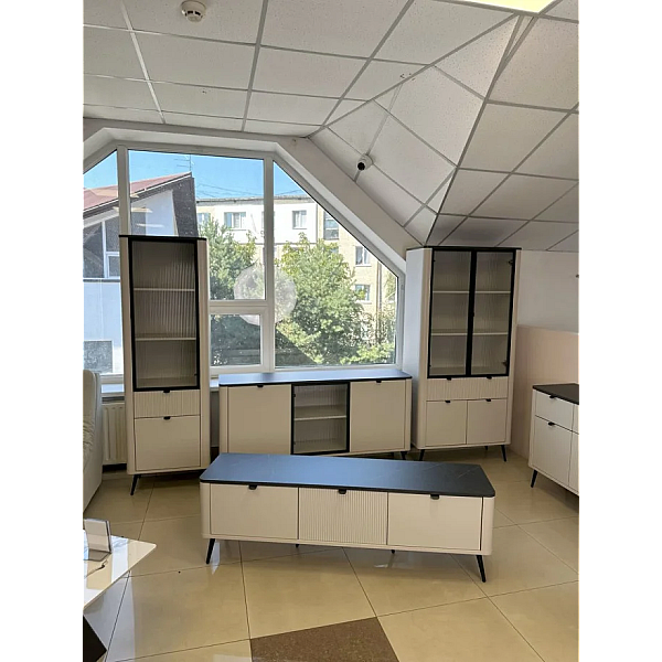 Комод MARLY REG 7 160х82х40 кашемир / серый Jurek