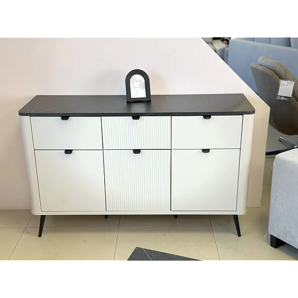 Комод MARLY REG 10 130х82х40 кашемир / серый Jurek