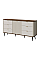 Комод MARLY REG 9 160х82х40 кашемир / орех Jurek