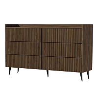 Комод ADEMO REG 3 150х92х41 орех / орех Jurek