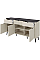 Комод MARLY REG 9 160х82х40 кашемир / серый Jurek