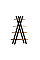 Стеллаж TIPI дуб один / черный 136x80 TIPIDWC Signal