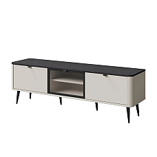 Тумба под телевизор MARLY REG 12 160х52х40 кашемир / серый Jurek