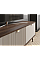 Тумба под телевизор MARLY REG 13 160х52х40 кашемир / орех Jurek
