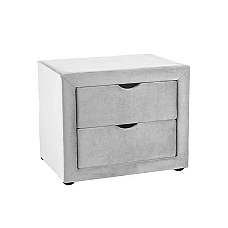 Тумба прикроватная ET-002 VELVET светло-серая BL.03 42*35*50 ET002VJSZ Signal
