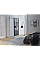 Шкаф-купе OSLOII 120 120х216х65 белый / черный Jurek