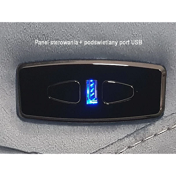 Кресло раскладное NEPTUN VELVET серый BLUVEL 14 NEPTUNVSZ Signal