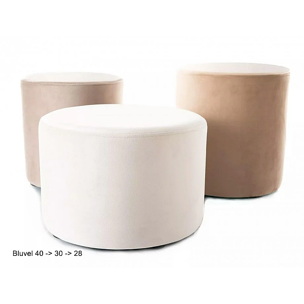 Пуф DOTI A VELVET св.беж BL.30 d.43 DOTIAV30 Signal