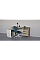 Письменный стол CONNECT 3 L SK 157×78 см. Дуб кремона котта / Стоун беж Intarsio