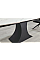 Обеденный раскладной стол GILBERT CERAMIC 160(240)*90 белый мат/черный Intarsio