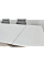 Обеденный раскладной стол LAURA CERAMIC 160(240)*90 белый мат/белый Intarsio