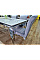 Обеденный стол PRINCE CERAMIC 150*90 белый CALACATTA/хром PRINCEBCH150 Signal