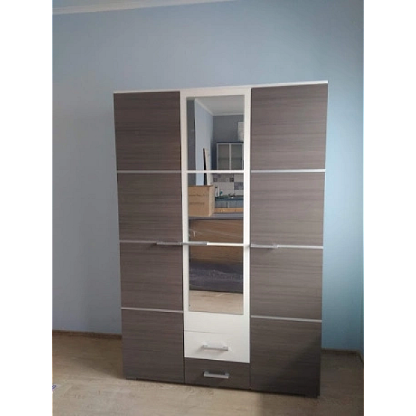 Шафа Круїз 3Д Білий/Дакар Світ Меблів