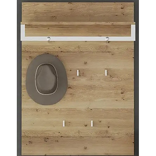 Передпокій Скарлет Дуб артизан/антрацит Світ Меблів