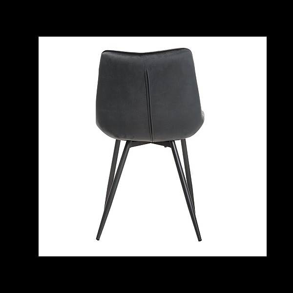 Стілець N-45 сірий велюр Vetro Mebel