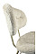Стілець M-120 перлинний + капучино Vetro Mebel