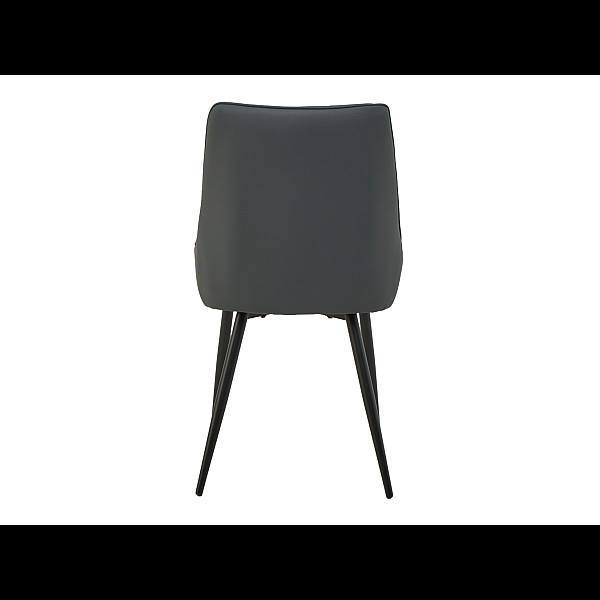 Стілець M-75 сірий + чорний Vetro Mebel