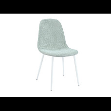 Стілець N-160 м'ятний букле + білий Vetro Mebel