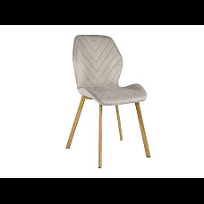 Стілець N-54 капучино велюр + дуб Vetro Mebel
