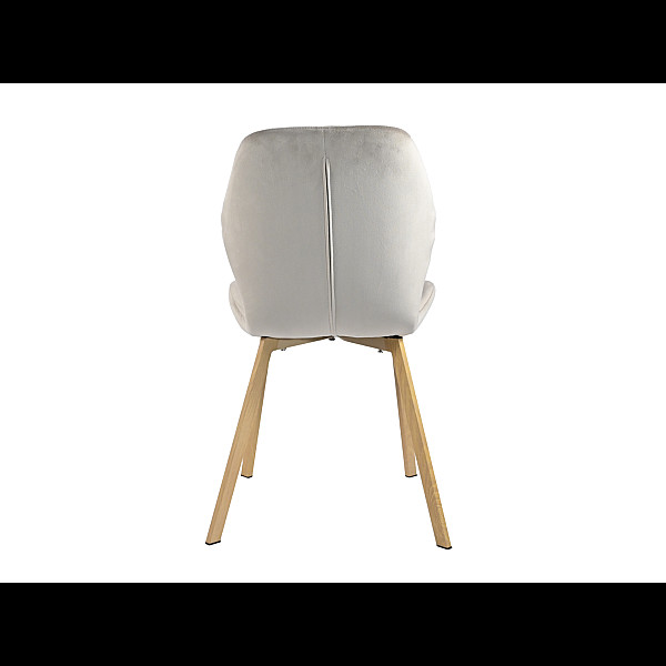 Стілець N-54 капучино велюр + дуб Vetro Mebel
