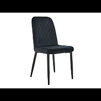 Стілець N-44 чорний + чорний Vetro Mebel