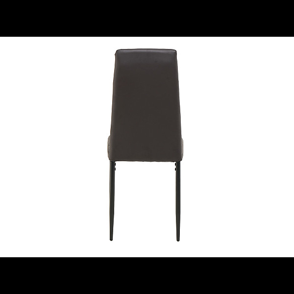 Стілець N-66-2 коричневий + чорний Vetro Mebel