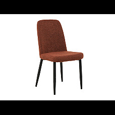 Стілець N-44 теракотовий + чорний Vetro Mebel
