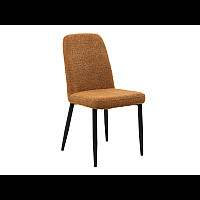 Стілець N-44 гірчичний + чорний Vetro Mebel