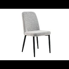 Стілець N-44 світло - сірий + чорний Vetro Mebel