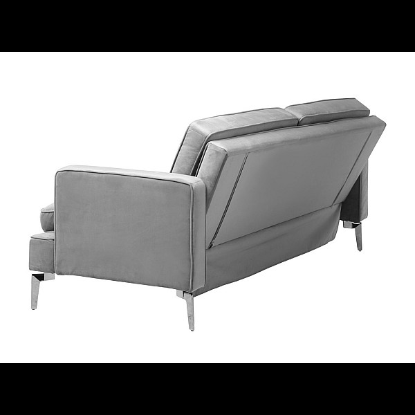 Софа розкладна "Амелі" платиновий + срібло Vetro Mebel