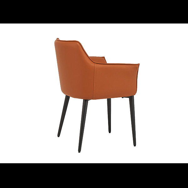 Стул M-90 терракотовый + черный Vetro Mebel