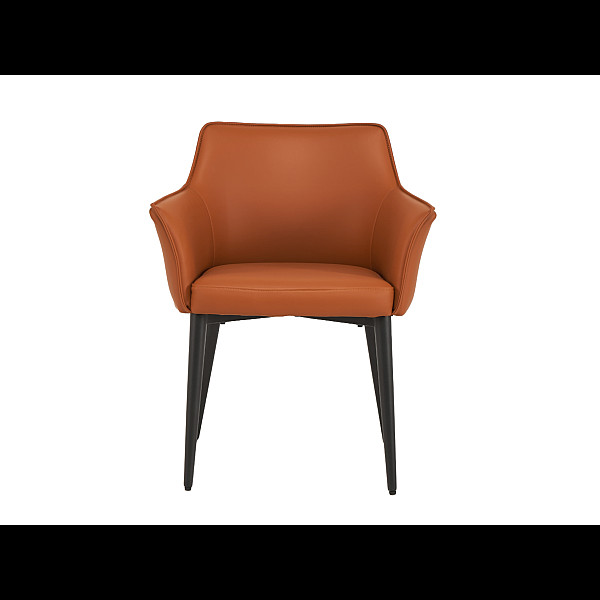 Стул M-90 терракотовый + черный Vetro Mebel